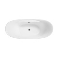 High Glossy White Shaped Indoor Cheap Price Simple Acrylic Bathtub